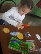 Развитие мелкой моторики "Прищепки-скрепки"