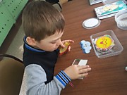 Развитие мелкой моторики. "Скрепки"